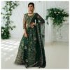 Bottle Green Bridal Lehenga